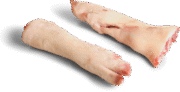 Wholesale Frozen Pork Hindfeet Long Cut
